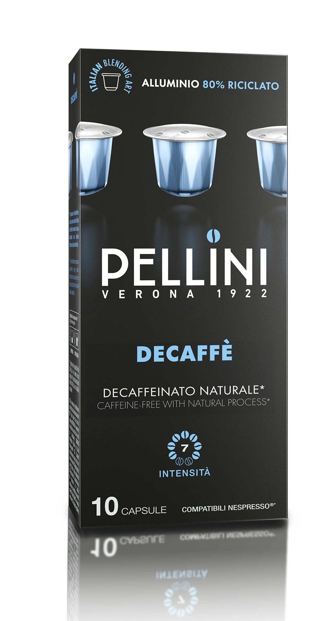 Decaffè capsule Caffè Pellini miscela Decaffè in capsule, confezione da 10 pezzi