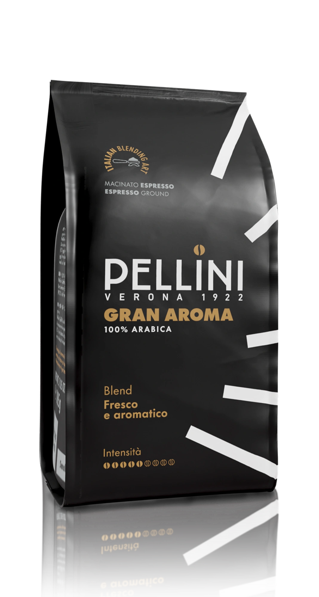 Gran Aroma macinato espresso Caffè Pellini miscela Gran Aroma macinato espresso, confezione soft pack
