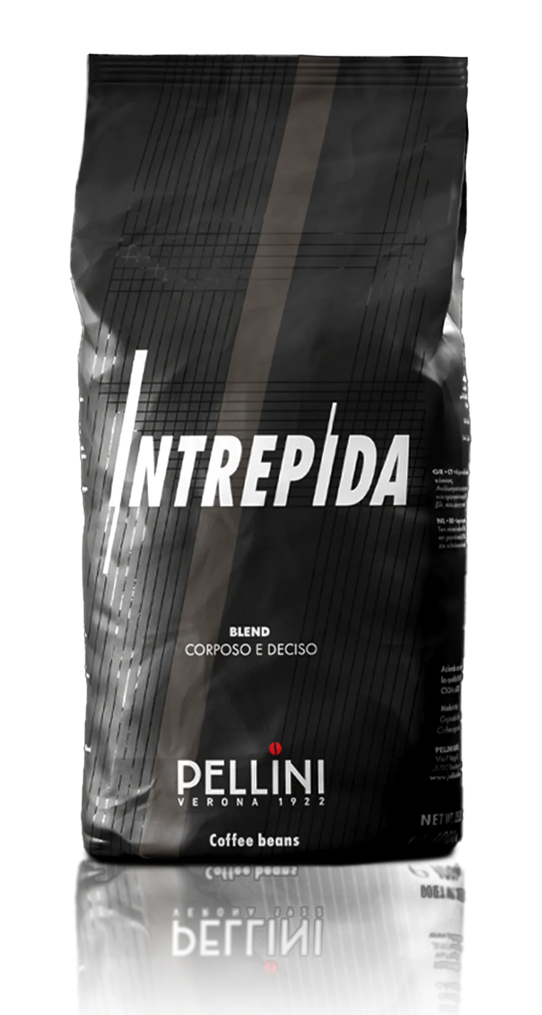 Caffè Pellini miscela Intrepida in grani, confezione soft pack