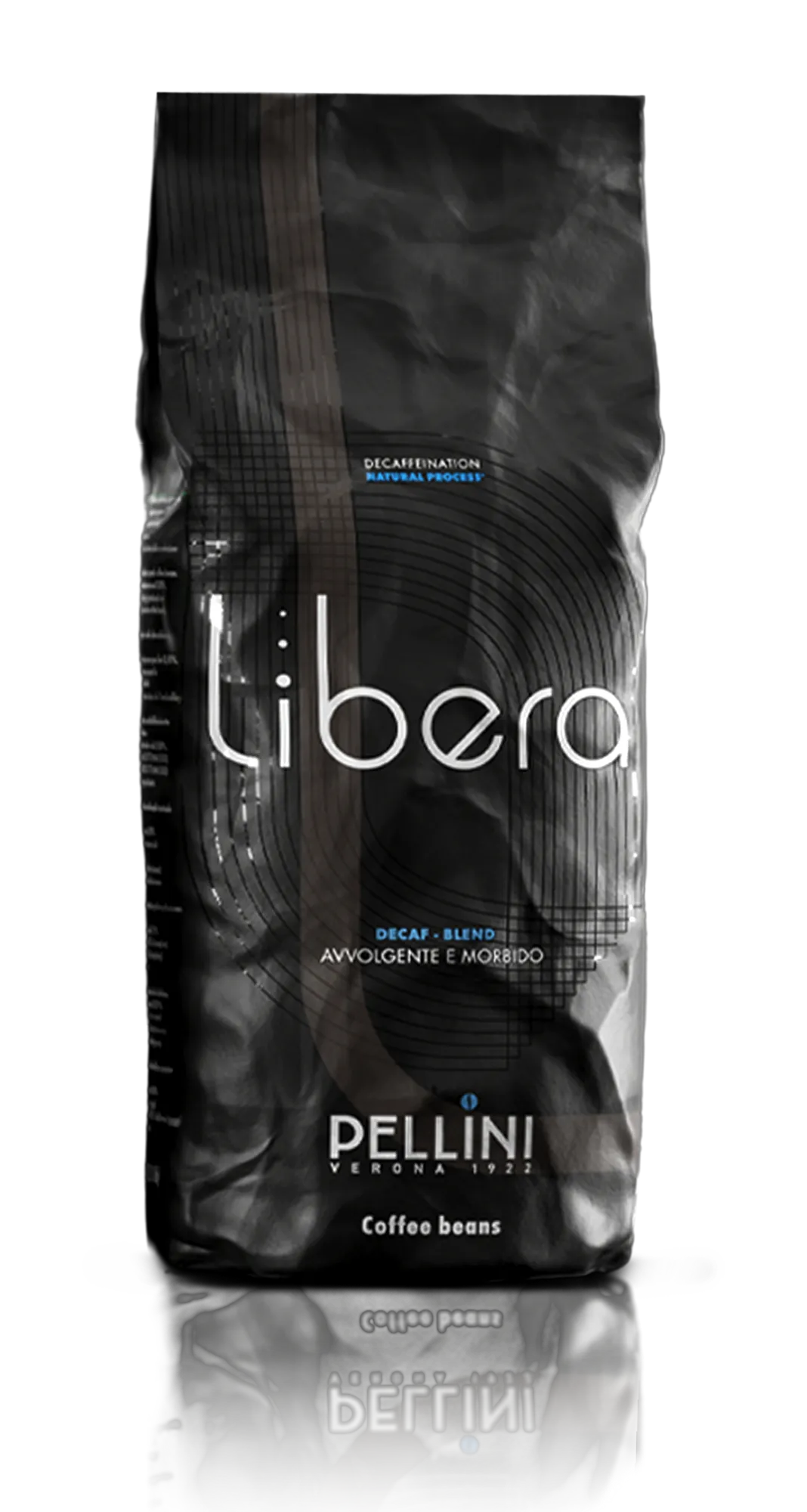 Caffè Pellini miscela Libera in grani, confezione soft pack