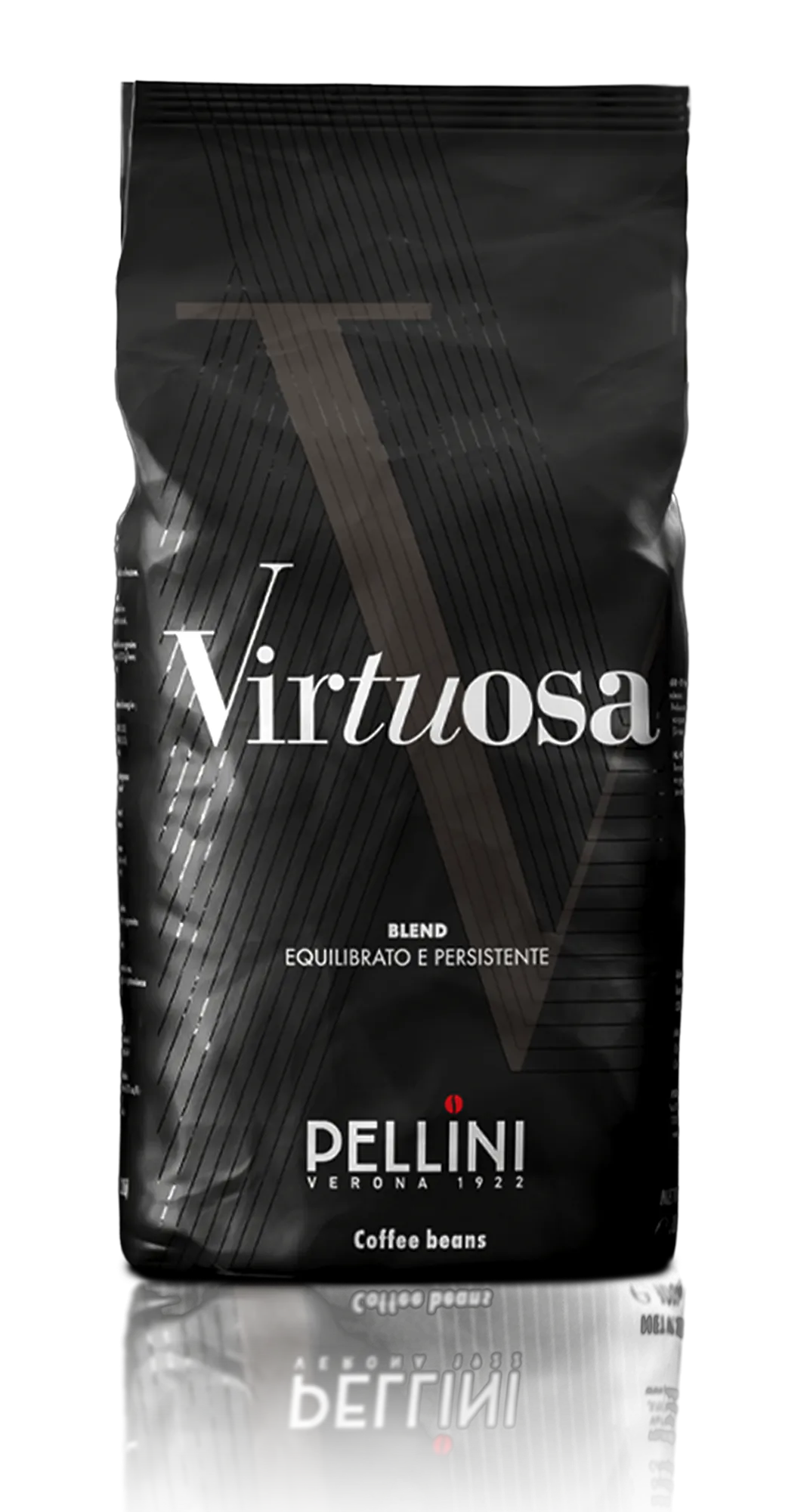 Caffè Pellini miscela Virtuosa in grani, confezione soft pack